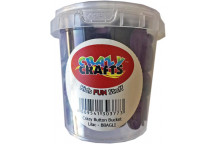 BUTTON CRAFT TUB LILAC