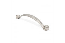 HANDLE SCROLL W8228BN BRUSHED NICKEL  128MM
