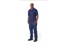 DROMEX NAVY BLUE QUICK DRY PREMIUM GOLF SHIRT 2XLARGE