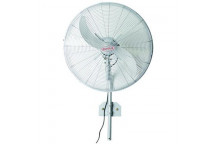 EUROLUX 3SPEED 26INCH SILVER INDUSTRIAL HURRICANE WALL FAN