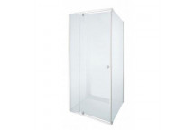 ALPHINE PIVOT SHOWER DOOR WHITE