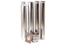 STAINLESS STEEL FLUE PIPE INSTALLATION KIT