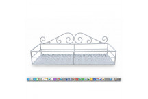 LARGE WHITE WALL SHELF