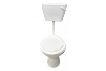 BALLURE SUITE TOILET LOW LEVEL INCLUDING PAN CISTERN SEAT MECHANISM