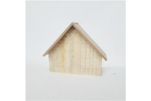 WOOD HOUSE WITH ROOF 100MM