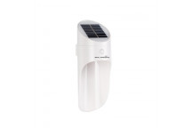 SOLARMATE WHITE SOLAR WALL LIGHT WITH DAY AND NIGHT SENSOR 5 WATT