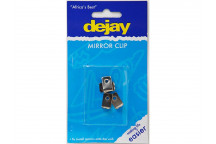 NICKLE 1HOLE MIRROR CLIP 4PER PACK