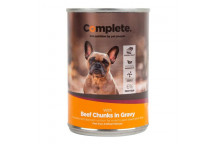 COMPLETE BEEF CHUNKS FOOD DOG CAN 385G