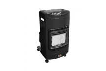 LARGE GAS BLACK 3PANEL HEATER