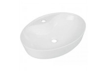 BIJIOU RHODES WHITE FREESTANDING SOLO BASIN