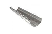 GALVANIZED HALF ROUND GUTTER 0.5X150X6000MM