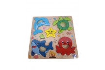 OCEAN CRAFT KIDS PUZZLE 17X17CM