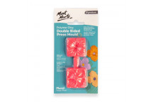 MOULD SILICON CRAFT MMSP0043 FLORAL DOUBLE SIDED