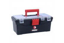 PRIDE BLACK CLIP LOCK TOOLBOX 32CM