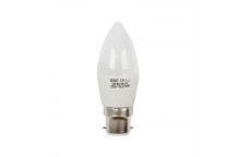 EUROLUX LED CANDLE BULB FROSTED B22 6W 5000K