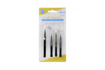 TWEEZER CRAFT 4PIECE