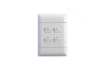 NEU WHITE LIGHT SWITCH 4L/1W 50X100