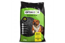 OPTIMIZOR PREMIUM ADULT DOG FOOD 23% RECIPE 20KG
