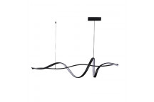 EUROLUX DRIFT PENDANT BLACK 3000K LIGHT