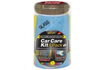 SUMMIT SALES CAR CARE MICRO FIBRE KIT SHIELD     5PACK.