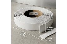 SUPER WHITE HG EDGING 20MMX1MMX10M