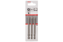 BOSCH EXTRA HARD PH2 SCREWDRIVER BITS 89MM 3PIECE