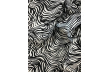 BLACK ZEBRA KING SIZE QUILT