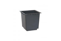 ARTEVASI PISA ANTHRACITE PLASTIC INSERT POT 60CM