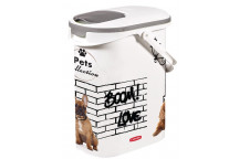 DOG DESIGN FOOD CONTAINER 4KG