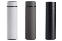 VACUUM FLASK WITH THERMOMETER 0.4L