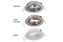BRIGHTSTAR DOWN LIGHT TILT SATIN METAL