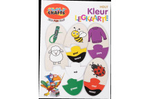 COLOURS AND WORDS CRAFT AFRIKAANS PUZZLE