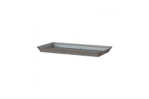 ARTEVASI CAPRI XL RECTANGULAR ANTHRACITE PLASTIC PLANT BOX 80CM
