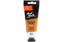 ORANGE CRAFT ACRYLIC PAINT 75ML