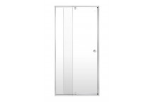 AQUA DOR CHROME ONLY PIVOT SHOWER DOOR 900-1100X1850MM