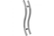 BOLTFIX PULL HANDLE TWO TONE STAINLESS STEEL 32/300/450MM SAMSON.