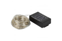 COPPER COLOURED SOALR LED STRING LIGHT 20M