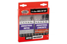 10PCE COMBO SET CONCRETE/INDUSTRIAL METAL