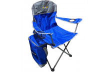 OZTRAIL SIDE CHILLER CHAIR BLUE 135KG