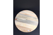 WOOD  38011  PALLET CLOCK ROUND 600MM