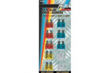 10 PCE ASSORTED BLADE FUSES