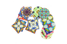 VILLA ALEGRE CERAMIC POT COASTER 16.5CM