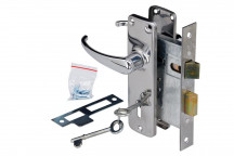 BLISTERYALE 3 LEVER CHROME LOCKSET