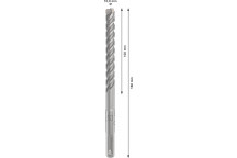 BOSCH PRO SDS PLUS-5X HAMMER CONCRETE DRILL BIT 10MMX160MM