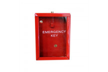 SAFEQUIP EMERGENCY KEY BOX METAL WITH GLASS .