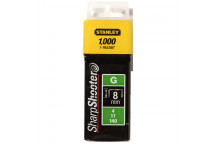 STANLEY HEAVY DUTY SHARPSHOOTER STAPLE 8MM 5/16INCH 1000PIECE