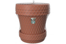 SEBO NAMIB DUNE PLASTIC POT AND SAUCER SET 30CM