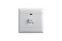 NEU WHITE DOUBLE STOVE ISOLATOR 45AMP 100X100MM