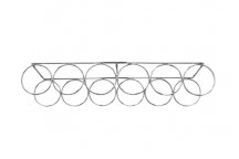 FIT WINE RACK 6RING CHROME