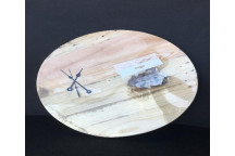 WOOD  38144  PALLET CLOCK COMBO  600MM